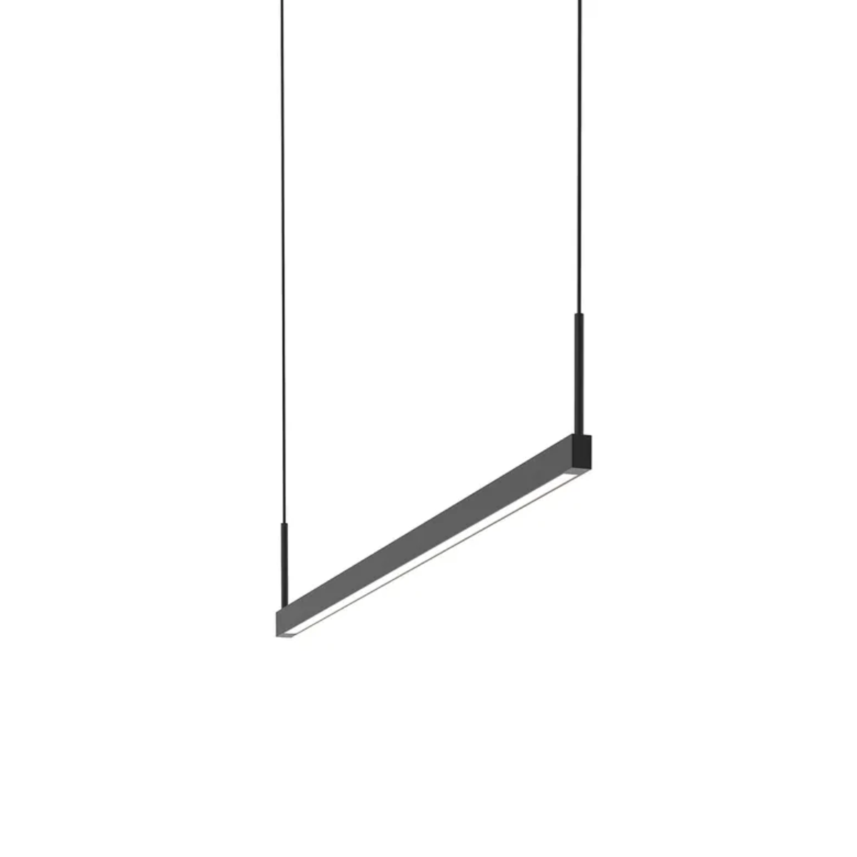 Thin-Line One-Sided LED Pendant by Sonneman